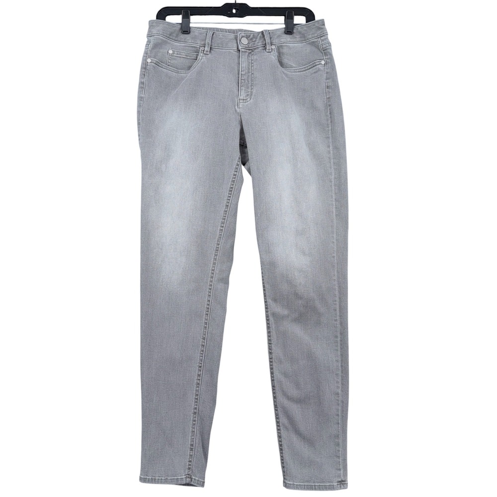 Two by Vince Camuto‎ Skinny Jeans Womens 31/12 Cotton Blend Gray 9967
